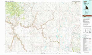 Riddle 1:250,000 scale USGS topographic map 42116a1