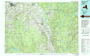 Watertown topographical map