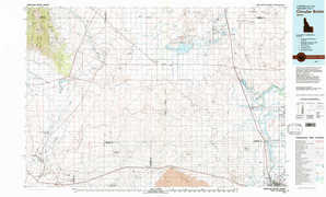 Circular Butte 1:250,000 scale USGS topographic map 43112e1