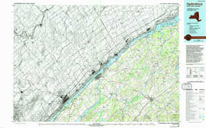 Ogdensburg 1:250,000 scale USGS topographic map 44075e1