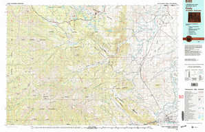 Cody 1:250,000 scale USGS topographic map 44109e1