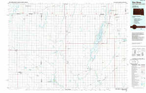 Elm River 1:250,000 scale USGS topographic map 45098e1