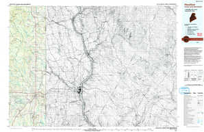 Houlton 1:250,000 scale USGS topographic map 46067a1