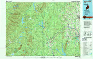 Presque Isle 1:250,000 scale USGS topographic map 46068e1