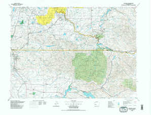 Centralia 1:250,000 scale USGS topographic map 46122e1