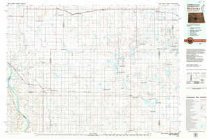 Mc Clusky 1:250,000 scale USGS topographic map 47100a1