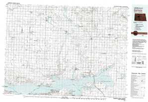 Garrison 1:250,000 scale USGS topographic map 47101e1