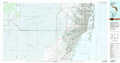 Miami USGS topographic map 25080e1
