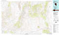 Simpson Park Mountains USGS topographic map 39116e1
