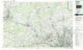 Reading USGS topographic map 40075a1