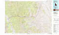 White Cloud Peaks USGS topographic map 44114a1