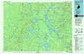 Chamberlain Lake USGS topographic map 46069a1