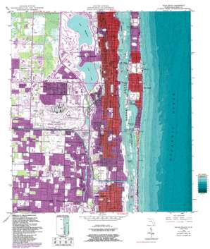 Palm Beach USGS topographic map 26080f1