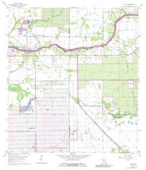 Alva USGS topographic map 26081f5