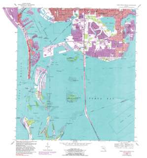Pass-a-Grille Beach USGS topographic map 27082f6