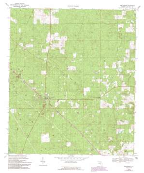 Fort White USGS topographic map 29082h6