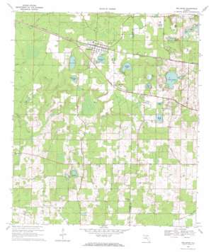 Wellborn USGS topographic map 30082b7