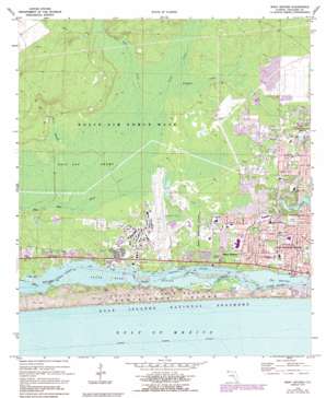 Mary Esther USGS topographic map 30086d6