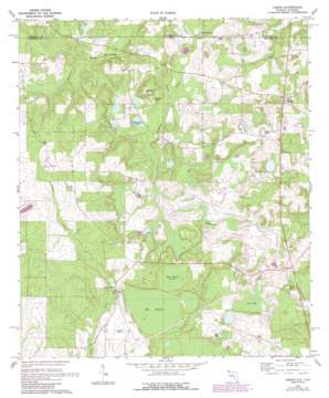 Gaskin USGS topographic map 30086h2