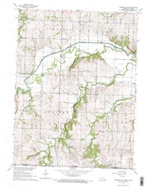 Humboldt SW USGS topographic map 40095a8