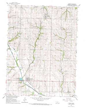 Verdon USGS topographic map 40095b6