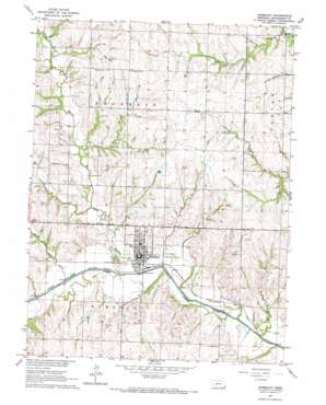 Humboldt USGS topographic map 40095b8