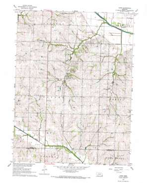Howe USGS topographic map 40095c7