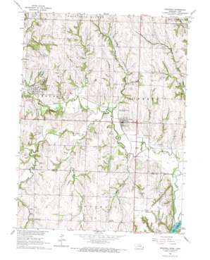 Nehawka USGS topographic map 40095g8