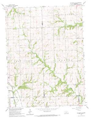 Tecumseh SE USGS topographic map 40096c1