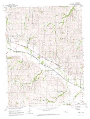 Saint Mary USGS topographic map 40096d3