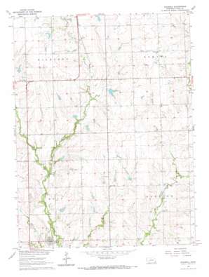 Pickrell USGS topographic map 40096d6