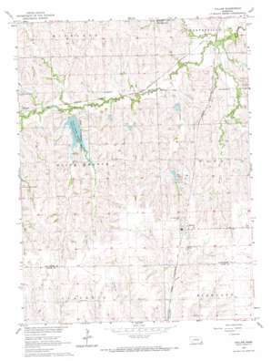 Hallam USGS topographic map 40096e7