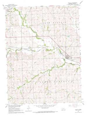 Unadilla USGS topographic map 40096f3