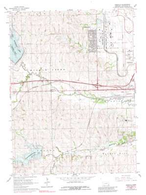 Emerald USGS topographic map 40096g7