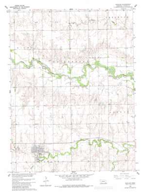 Deshler USGS topographic map 40097b6