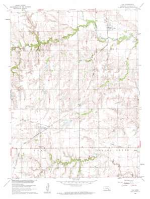 Oak USGS topographic map 40097b8