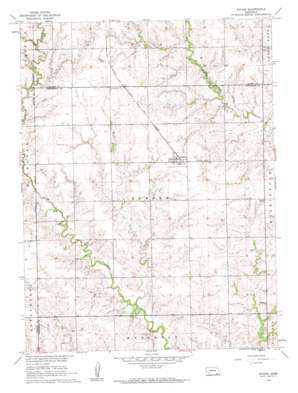 Daykin USGS topographic map 40097c3