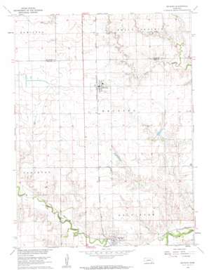 Bruning USGS topographic map 40097c5