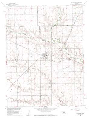Davenport USGS topographic map 40097c7