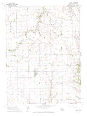 Ohiowa USGS topographic map 40097d4