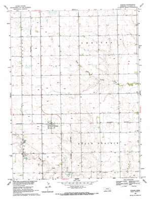 Strang USGS topographic map 40097d5