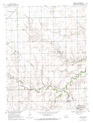 Friend SW USGS topographic map 40097e4