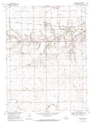 Saronville USGS topographic map 40097e8