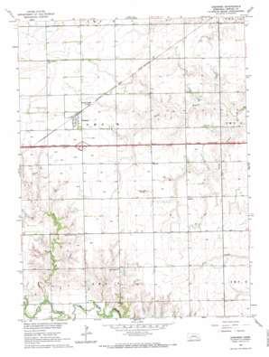 Goehner USGS topographic map 40097g2