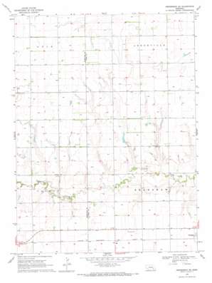 Henderson NE USGS topographic map 40097h7