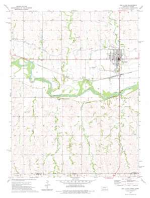 Red Cloud topo map