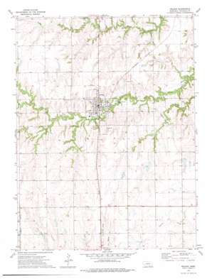 Nelson topo map