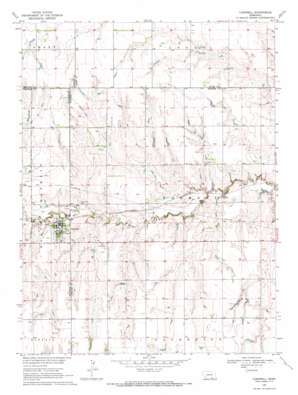 Campbell topo map