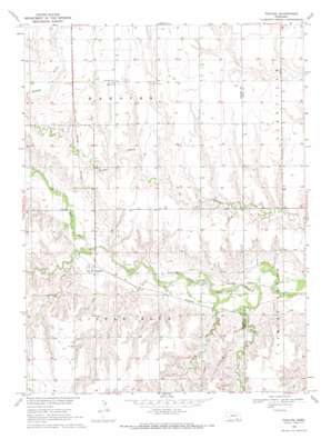 Pauline USGS topographic map 40098d3