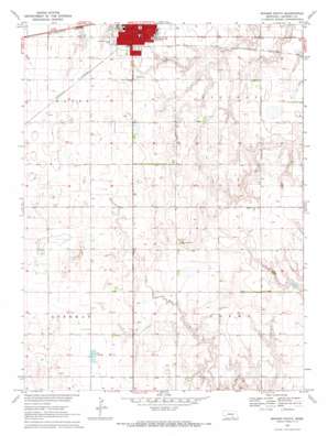 Minden South USGS topographic map 40098d8